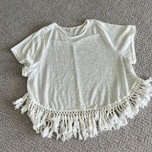 Boho fringe top